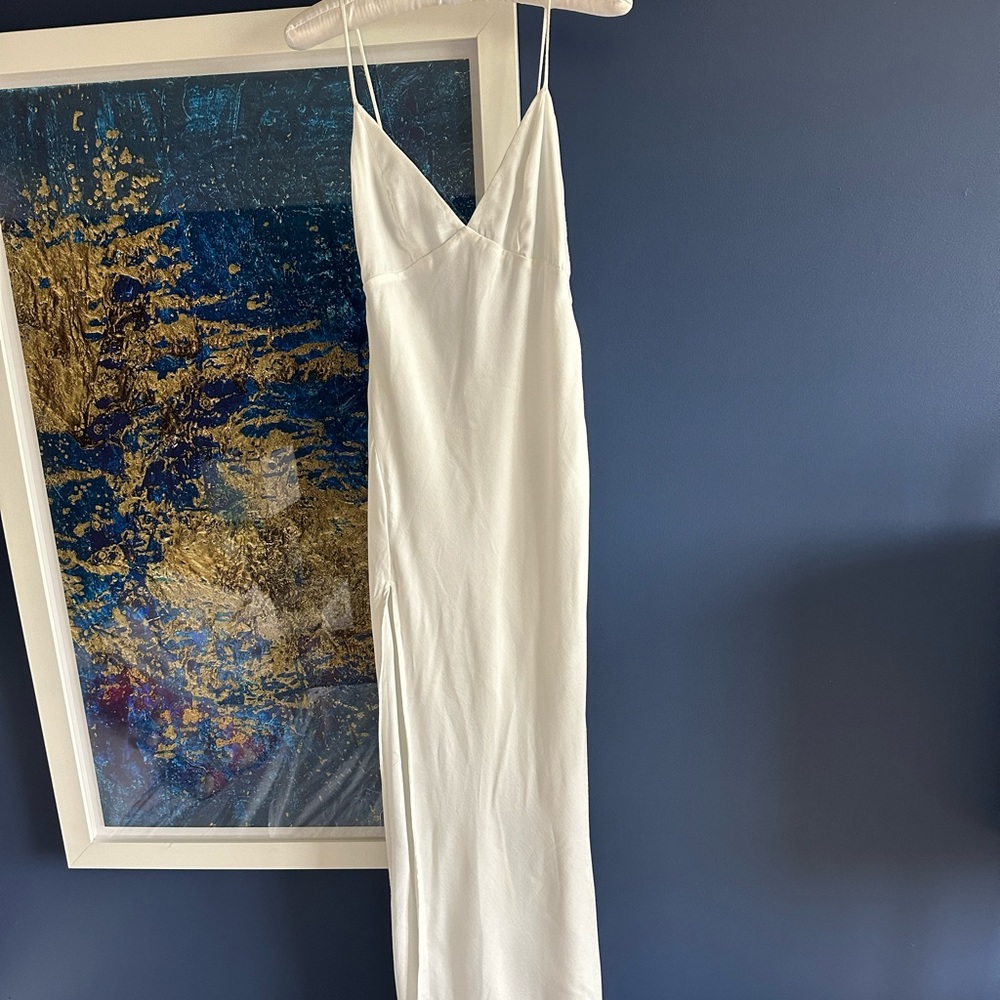Resa CAMILLE SLIP DRESS IN IVORY